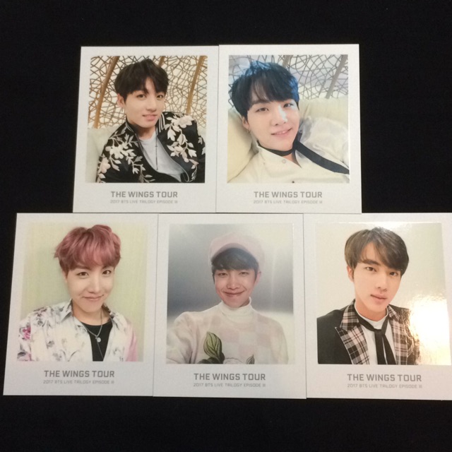 BTS TICKET ALBUM PHOTO