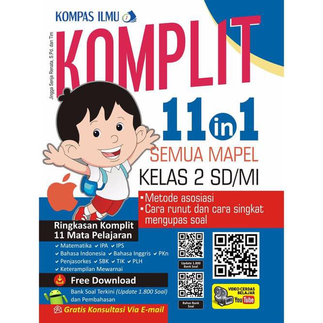 Update Buku Pelajaran Komplit 11 In 1 Semua Mapel Kelas 2 Sd Mi Kompas Ilmu Shopee Indonesia
