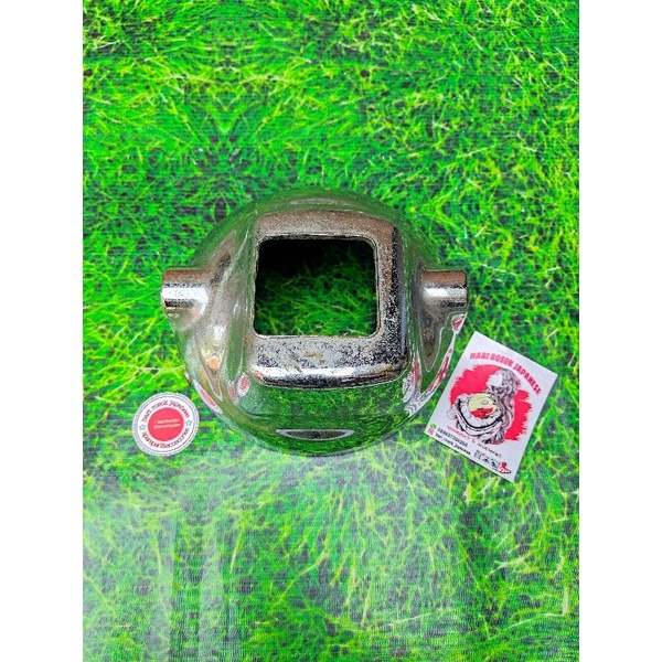 BATOK LAMPU HEADLAMP DEPAN TIGER LAMA 2000 TILAM ORIGINAL CHROME