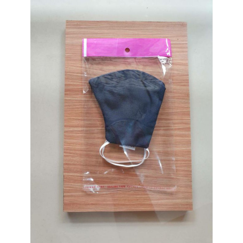 Plastik Masker Gantung Opp/Seal uk 14x18x022 Warna 1 pak isi 100 lembar