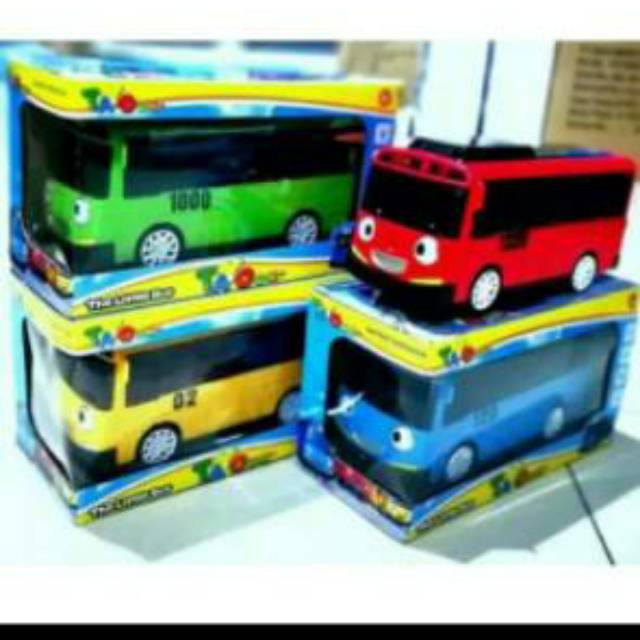 Mainan Bus Tayo Jalan Musik Lampu