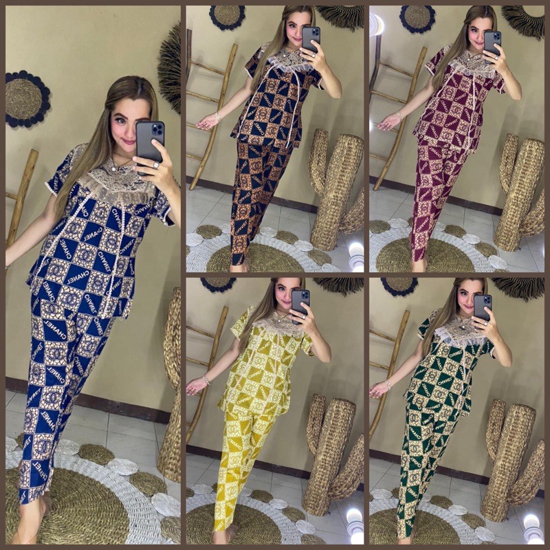 Cp Renda /Arabian/Setelan Renda/Fasion Wanita/Daster Arab /Piyama /Baju tidur//kotak Denis Craft