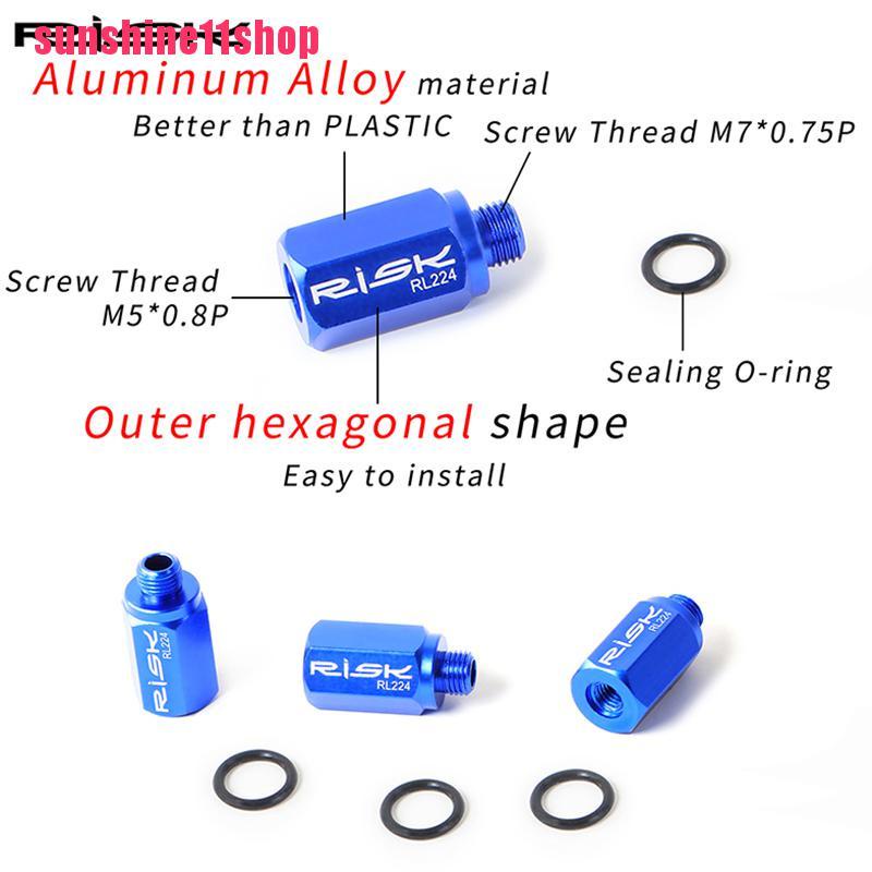 Adaptor Corong Rem Cakram Hidrolik Untuk Perbaikan Sepeda