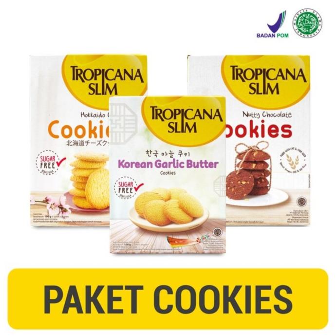 

Big Sale Tropicana Slim Cookies Package (3 Box @5 Sachet) Big Sale