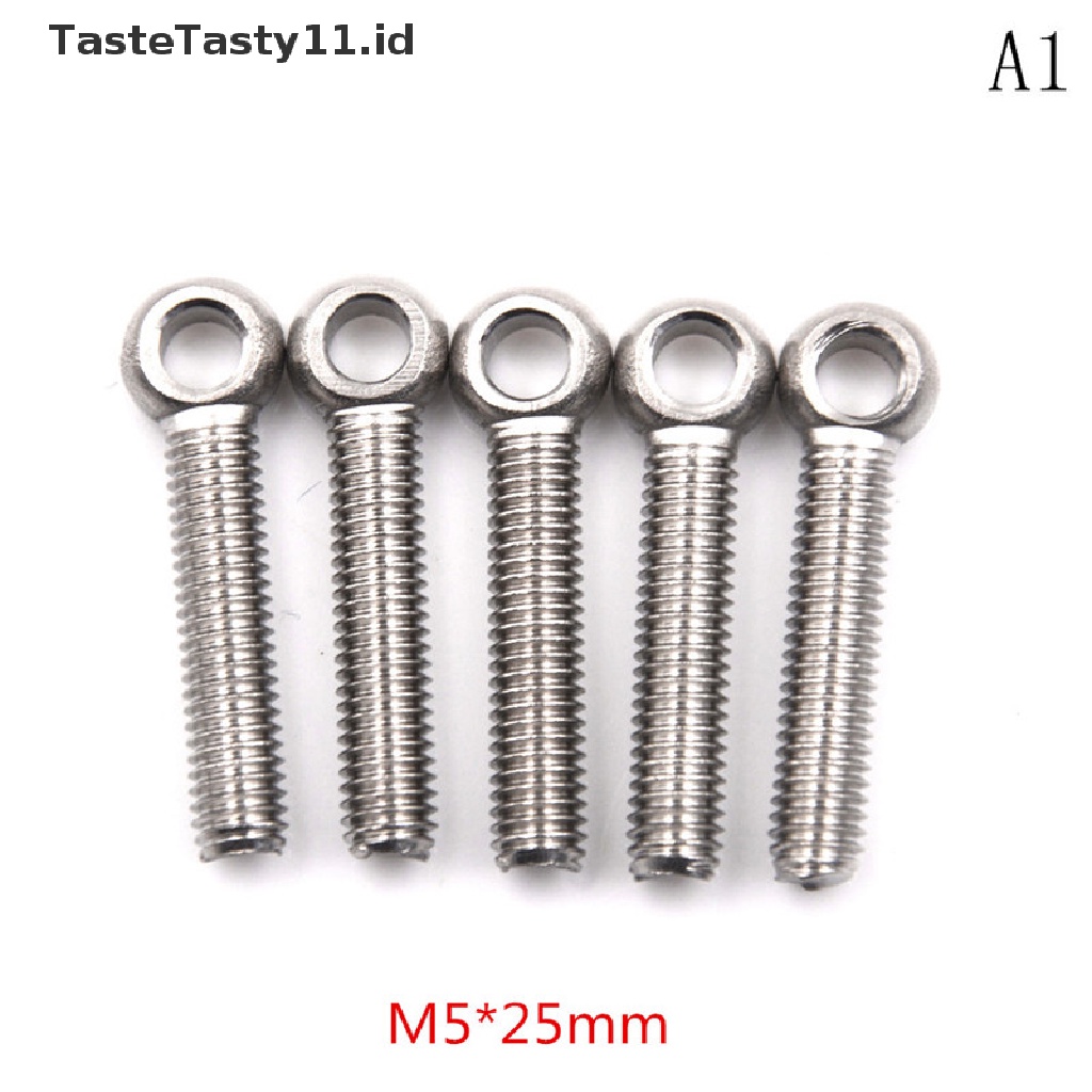 5 Pcs Baut M5 M6 M8 M10 M12 Bahan Stainless Steel