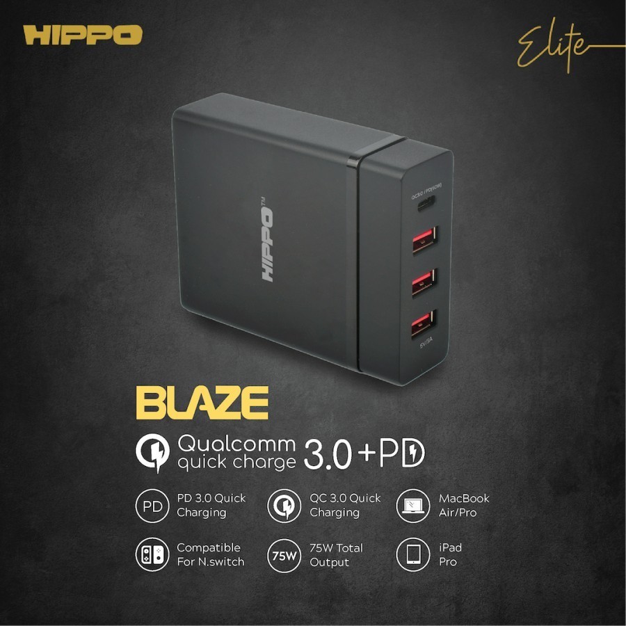 HIPPO ELITE ADAPTER BLAZE VALUE PACK 75W