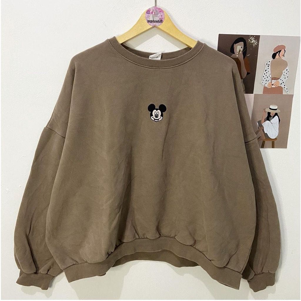 MICKEY SWEATER CREWNECK WANITA GAWAOFFICIAL