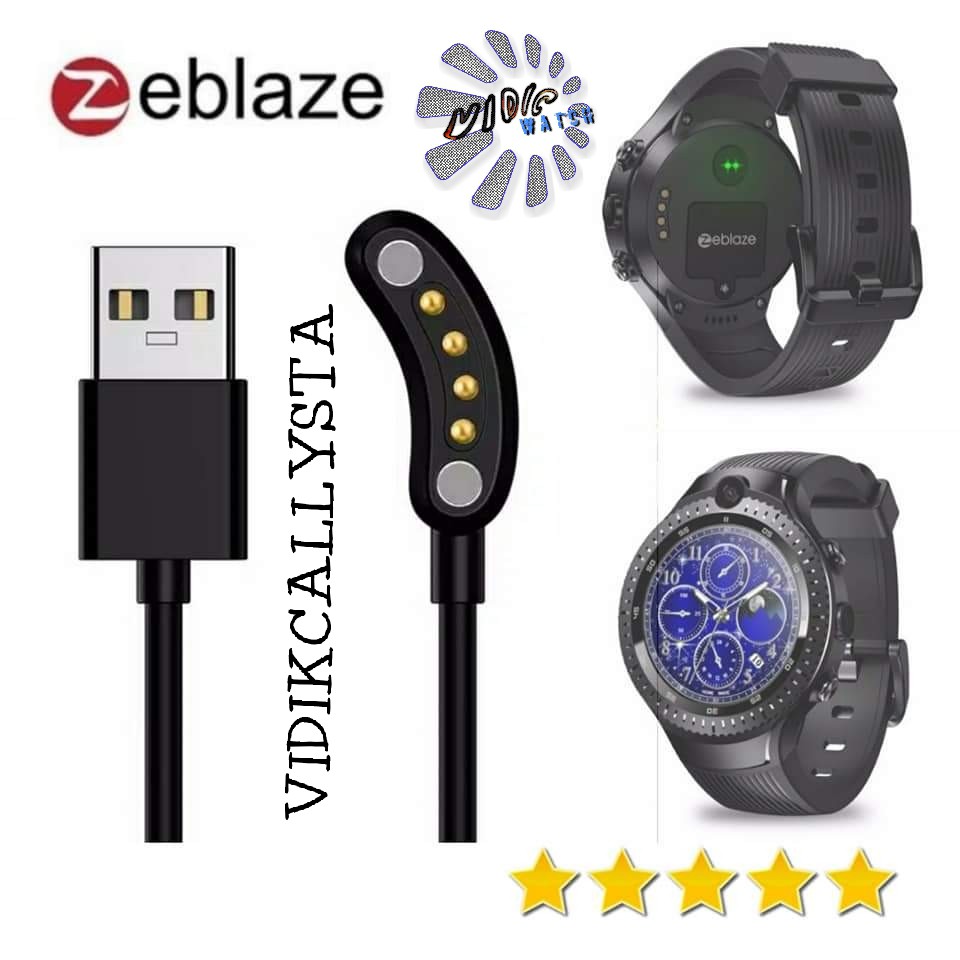 Kabel Cable USB charger magnetic for Zeblaze THOR 4 Dual