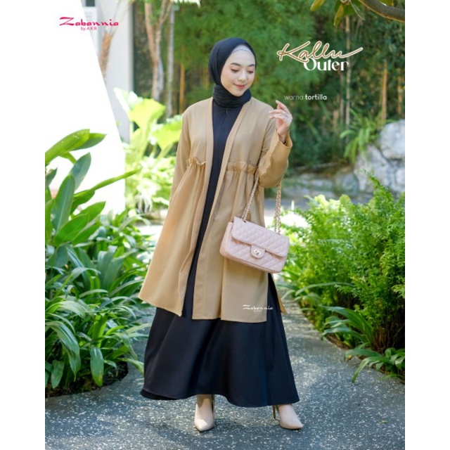 ATASAN OUTER KALLU  || ORIGINAL ZABANNIA || READY STOK