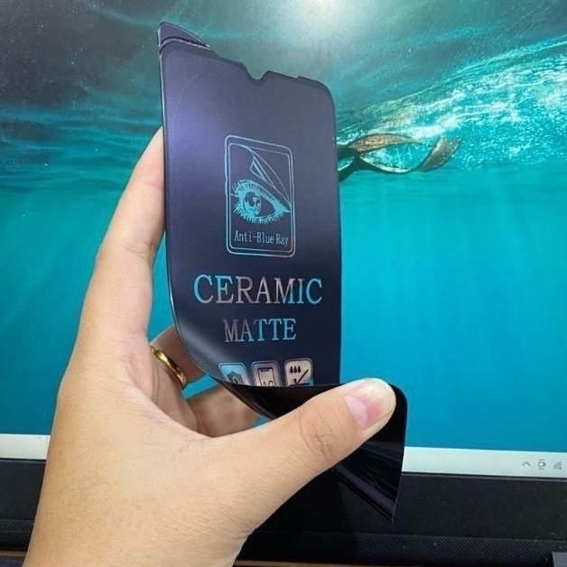 SCREEN PROTECTOR CERAMIC MATTE ANTI BLUE OPPO RENO 6.4 - FA