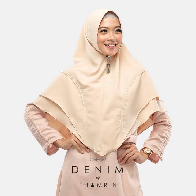 KHIMAR DENIM SYARI BY THAMRIN