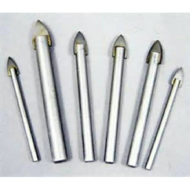 Mata Bor Batu Tombak 3mm matabor kaca mata bor keramik Granit 3 mm Glass Drill Granite Ceramic