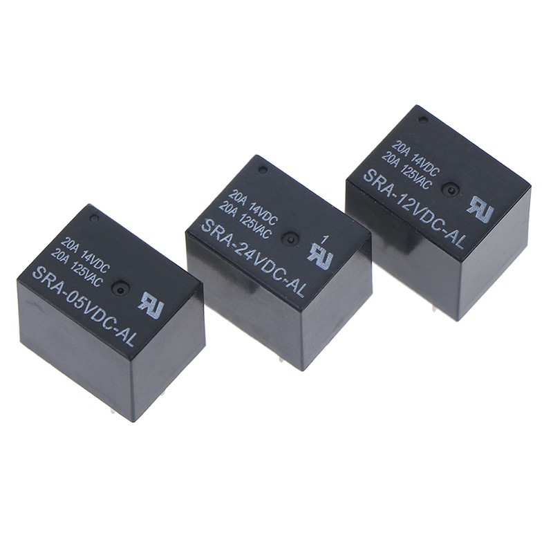 Pedal sra-05vdc-al Performa Tinggi sra-05vdc-al dc-al 5V 12V 24V 20A t74 4Pin Relay