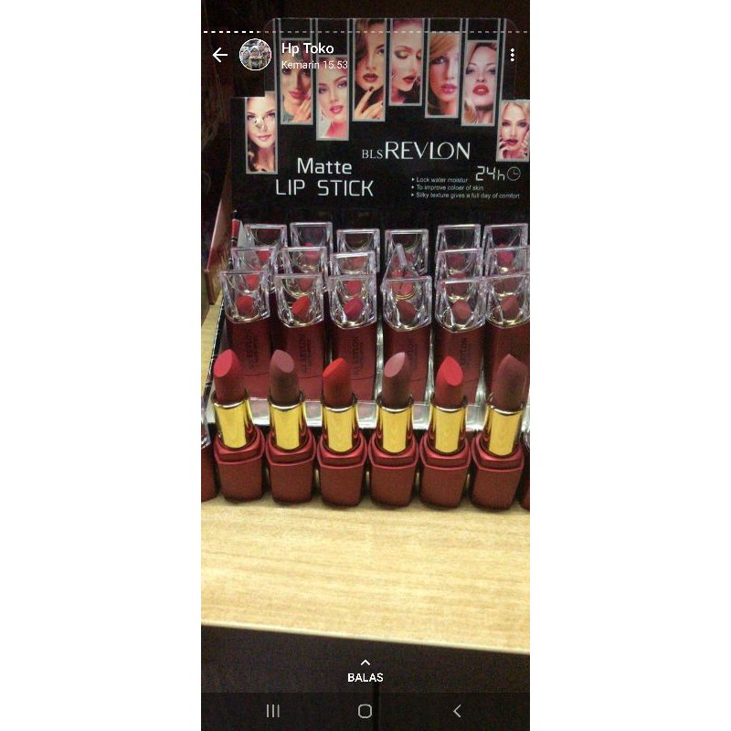 lipstik matte revlon