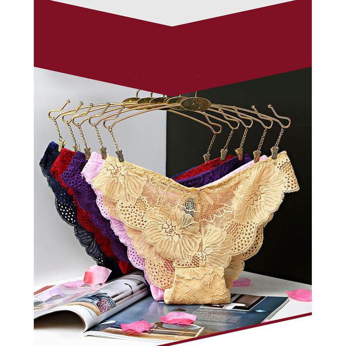 Celana Dalam G String Wanita C070 - Navy - Berkualitas