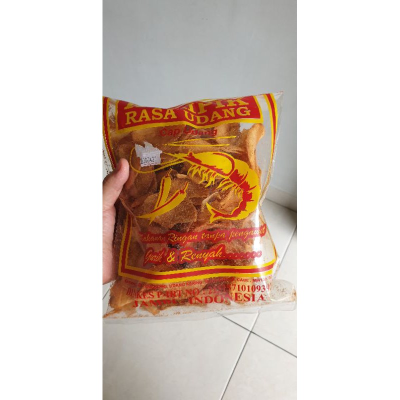 

Keripik udang bumbu ( 200-250gr )