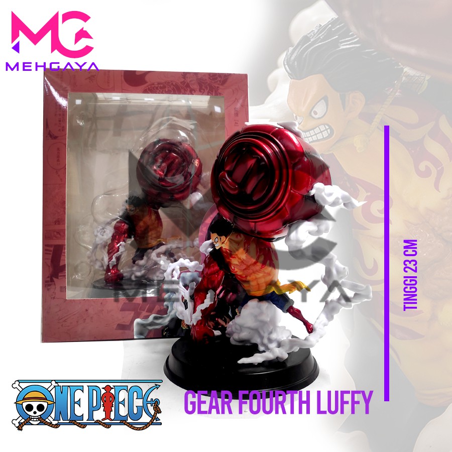 Action figure Luffy Gear 4 One Piece