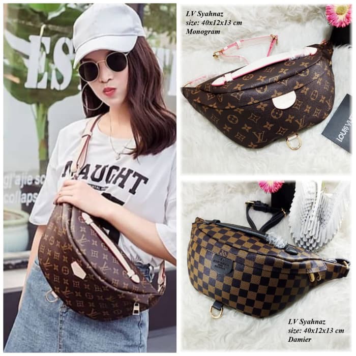 6528AZ Waist Bag Nagita Slavina W 8035 # Den Tas Pinggang Wanita Import Murah