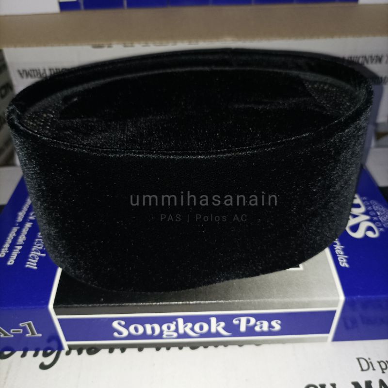 Songkok peci hitam AC murah grosir berkualitas peci PAS