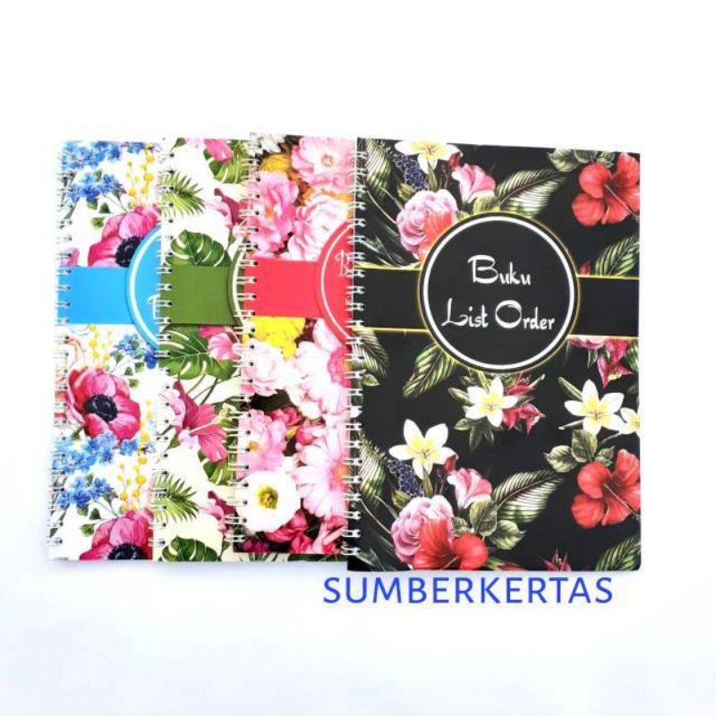 

BUKU REKAP PENJUALAN/BUKU STOK/BUKU LIST ORDER/BUKU PEMBUKUAN