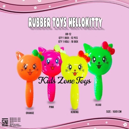 Mainan Lampu Ubur Ubur Gagang Hello Kitty Bersuara Terlaris