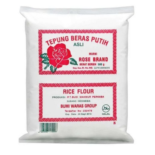 

Tepung Beras Rose Brand 500g