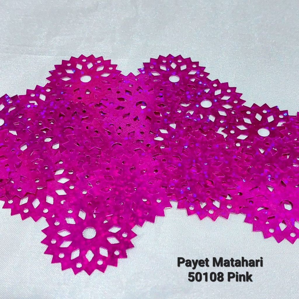 payet matahari /monte Manik /piringan / bahan kerajinan/borci paye