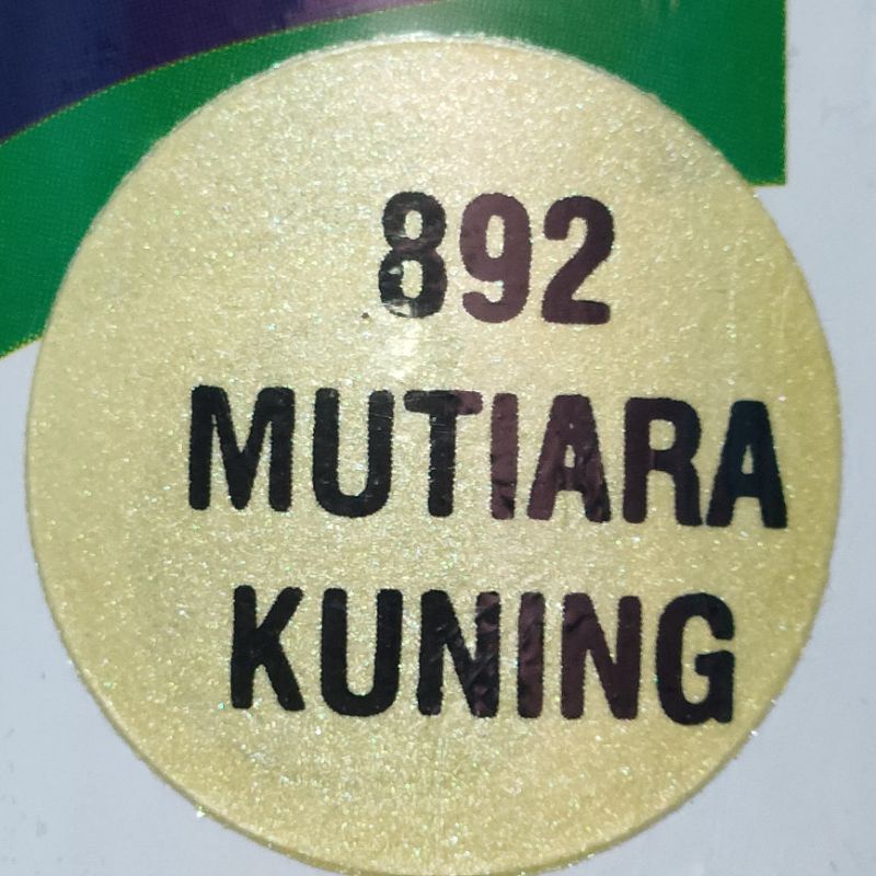 Pilok Pilox Cat Diton Mutiara Kuning 892 Kuning Mutiara 300cc Pilok Diton Pilox Diton Cat Diton 300cc