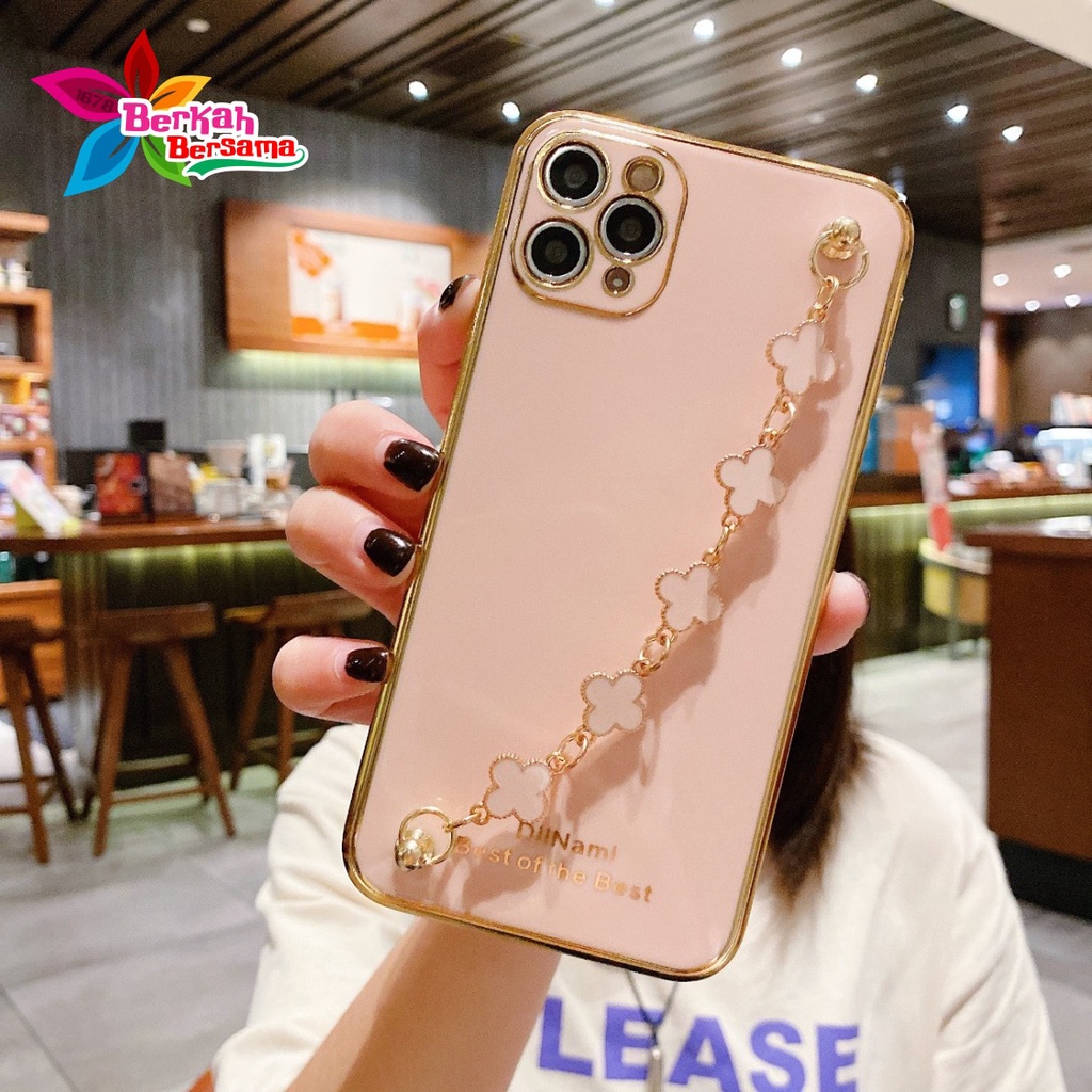 Y011 SOFTCASE SHINE RANTAI PLATING CASE RANTAI DIINAMI IPHONE 6G 6+ 7G 8G SE 2020 7+ 8+ X XS MAX XR 11 12 PRO MAX  PLUS BB5824