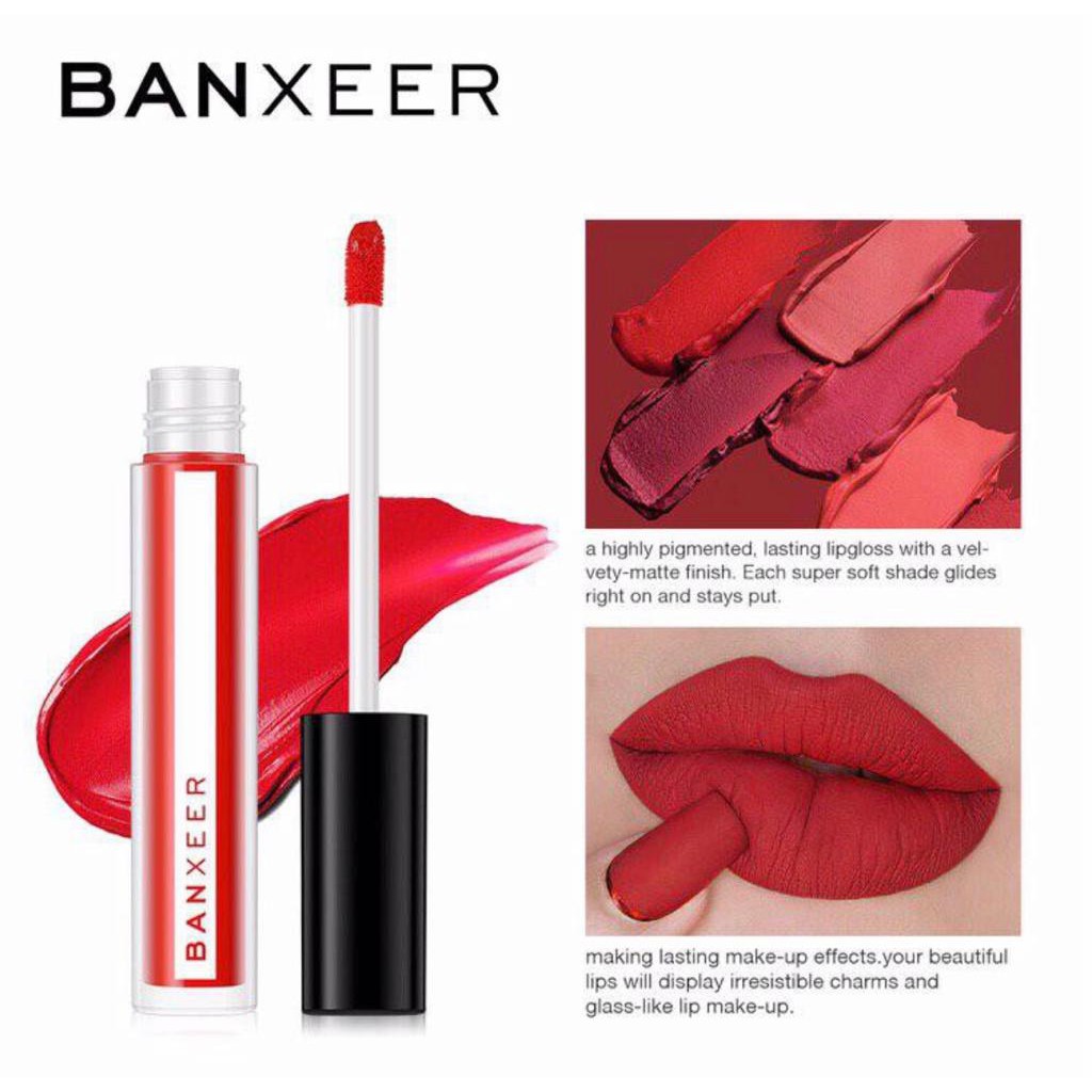 Banxeer Lipstick Matte Tahan lama Waterproof BX08 / EMPEROR