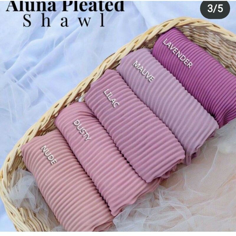 Pashmina Aluna Plisket