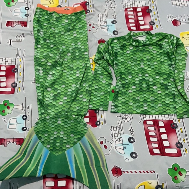 Baju Mermaid anak perempuan BEKAS