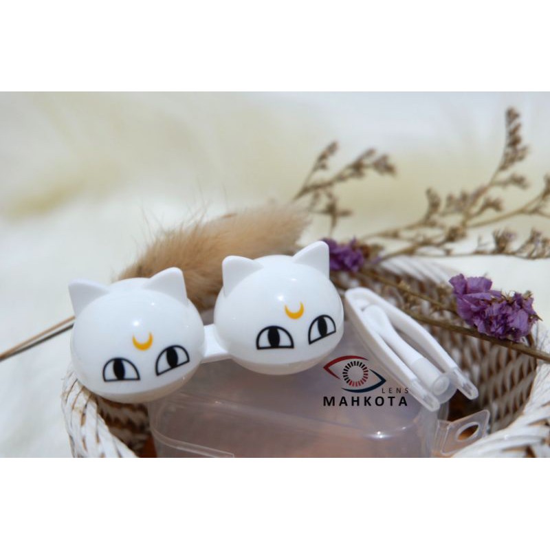 TEMPAT SOFTLENS MINI ANIMAL + CAPITAN / KOTAK LENSA