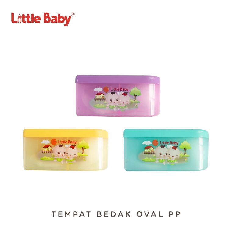 littlebaby tempat bedak oval