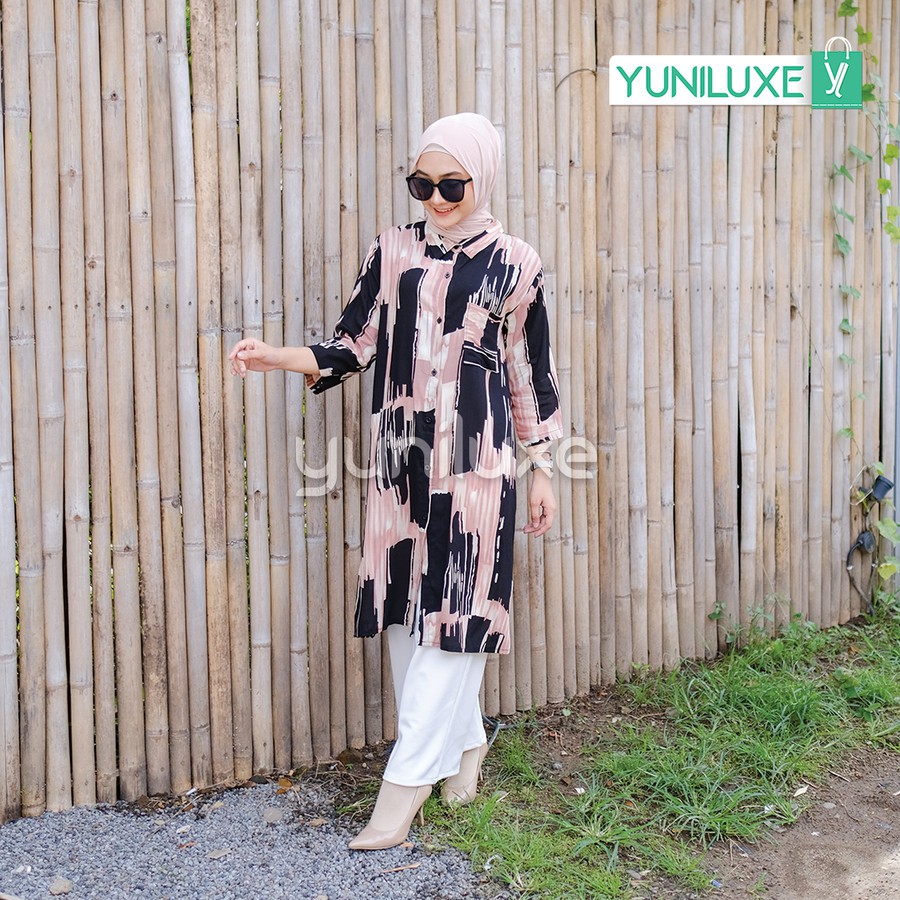 TAMI TUNIK / ATASAN WANITA MUSLIMAH / TUNIK KATUN RAYON / TUNIK WANITA