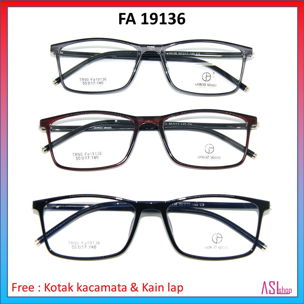 FRAME KACAMATA MINUS (KODE = FA19136)