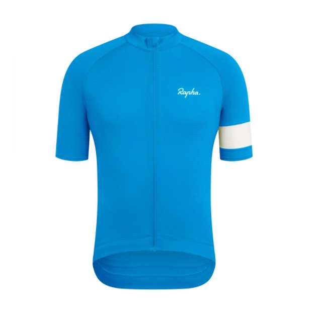 jersey roadbike wanita pria lengan pendek dan lengan panjang RAPHA CLASSIC FLYWEIGHT JERSEY gowes