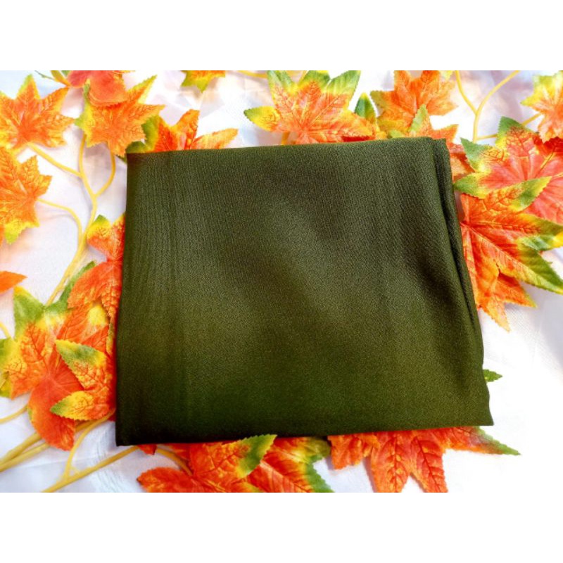 Pashmina Sabyan Diamond / Pashmina Murah Premium-Army