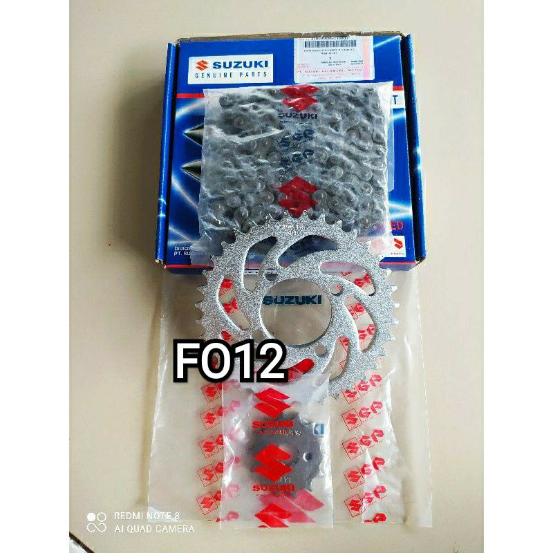 GEAR SET/SUZUKI/SMASH OLD/SMASH NEW/SMASH TITAN/SHOGUN 110/ORI