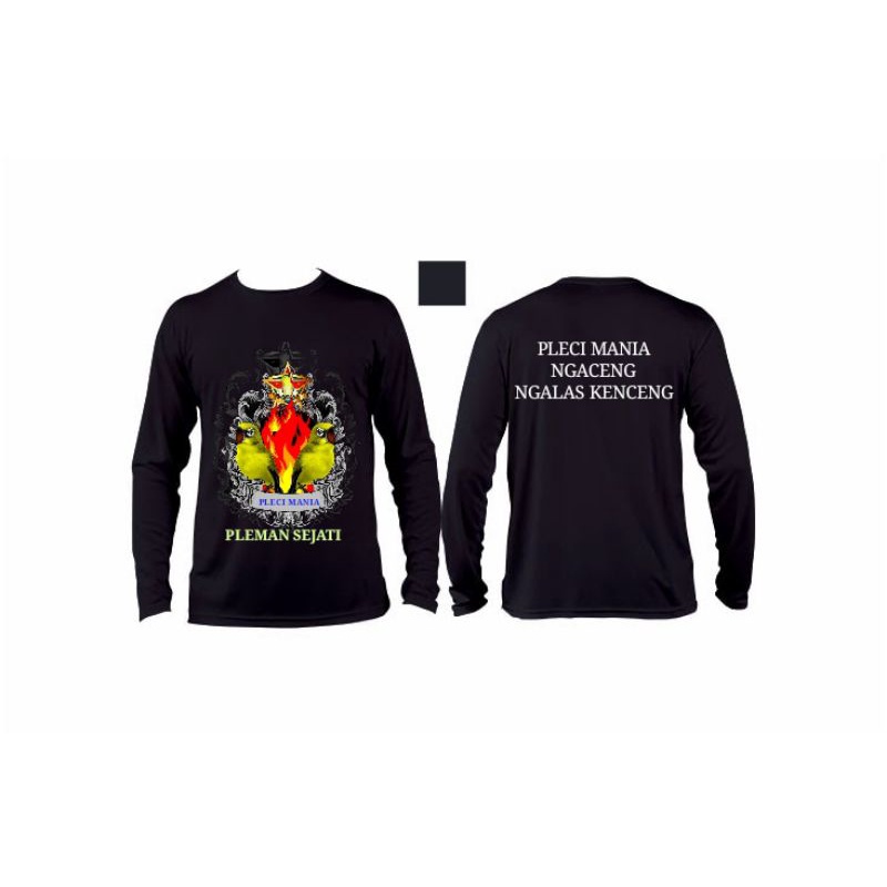 KAOS PLECI MANIA LENGAN PANJANG