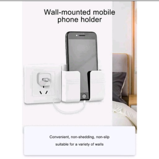 Holder HP / Tempat Penyimpanan HP dan Remote DLL  di dinding / Tiang/ Lemari / Tembok / Kayu Dll