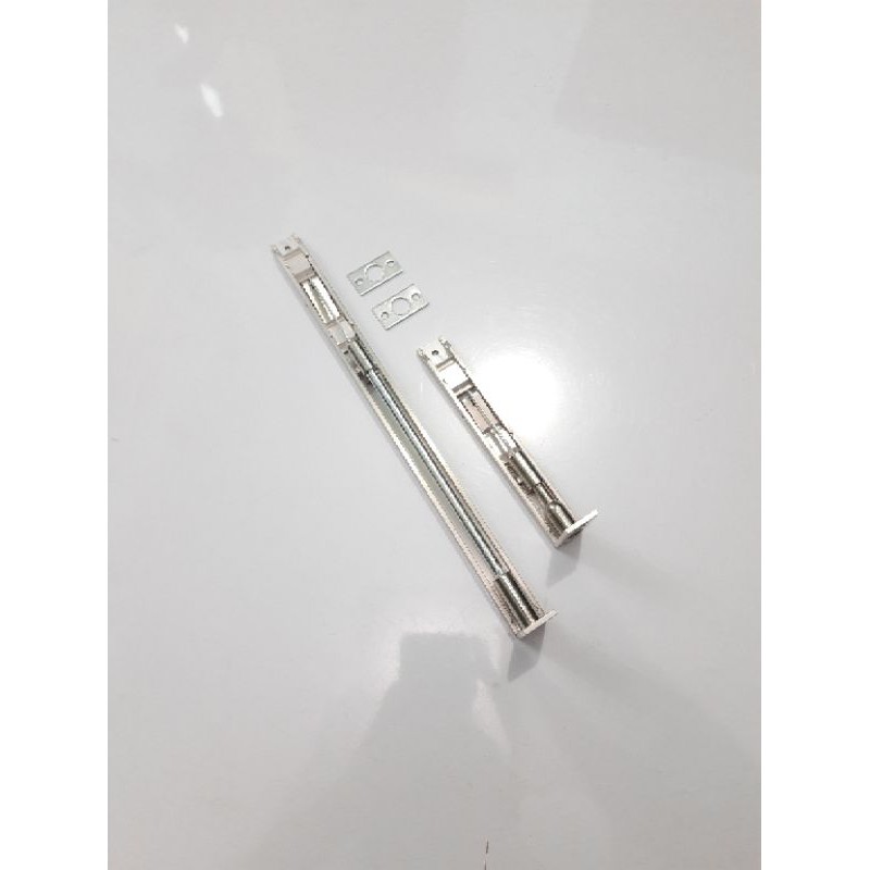 Grendel Tanam 6inch + 12inch Aluminium / Grendel Pintu Double