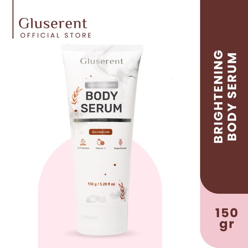 BODY LOTION BODY SERUM GLUSERENT PEMUTIH &amp; PELEMBAB ALAMI BPOM