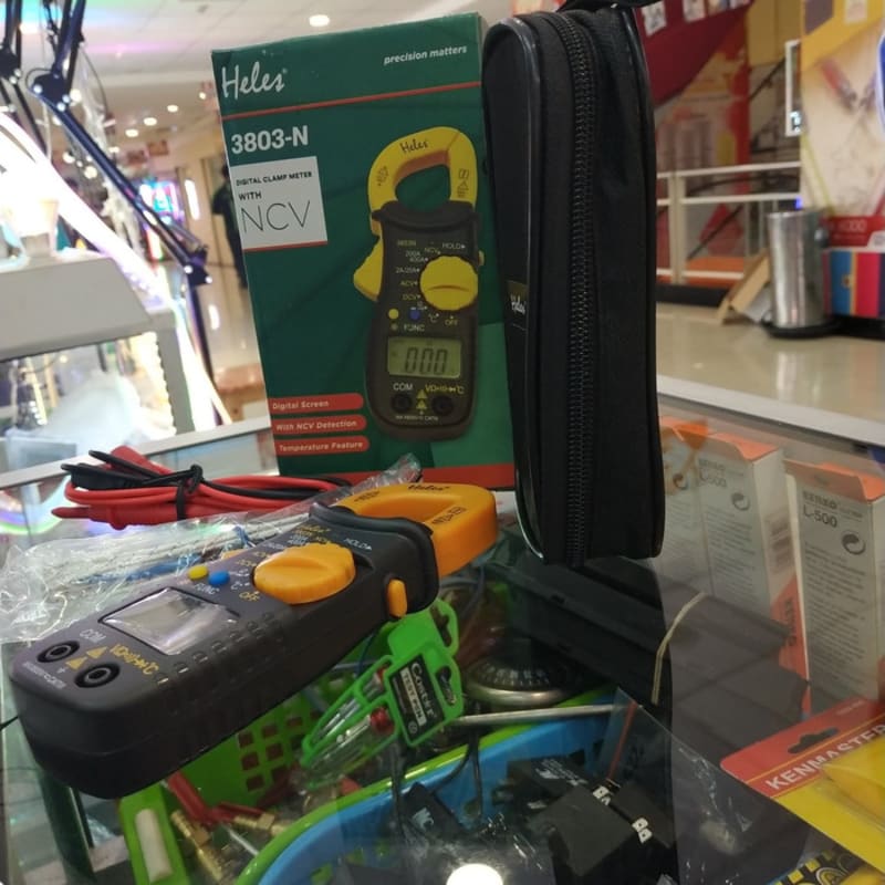 Tang ampere digital ncv heles 3803 digital clamp meter