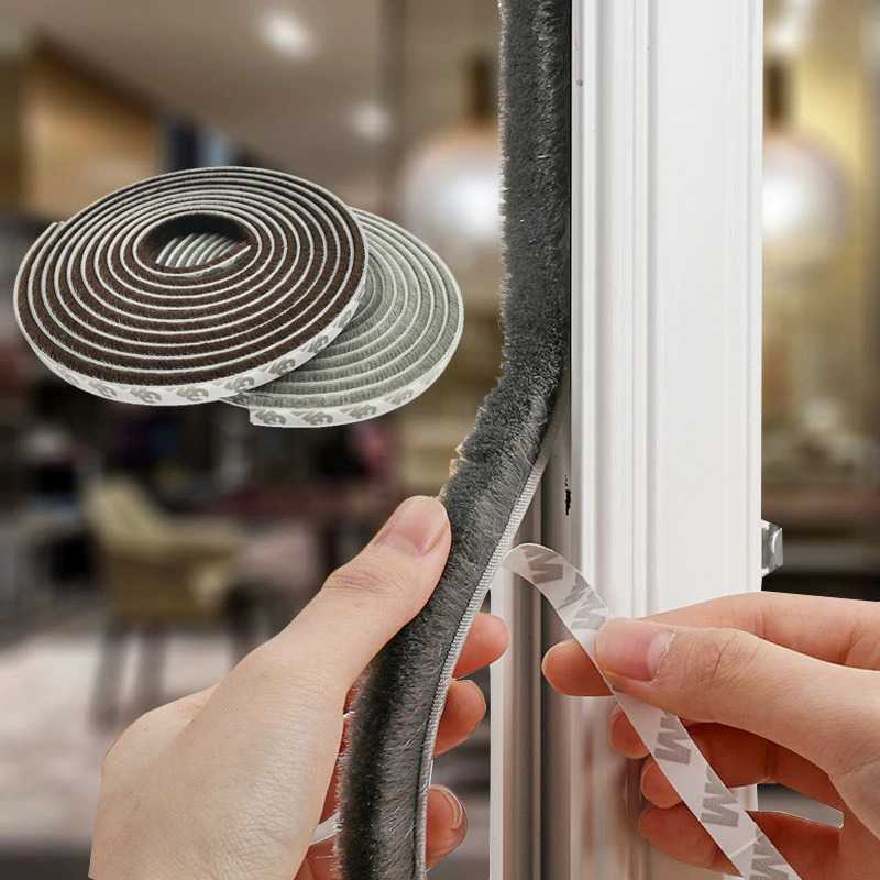 GANCHUN LIS STRIP PINTU BRUSH SEALING 9 X 15 MM 10M LIST LUBANG PEREDAM SUARA PENCEGAH KEDAP SOLASI LAKBAN ANTI SERANGGA AIR TIKUS KECOA KECOAK SEMUT NYAMUK AC KAMAR MANDI RUANG TAMU PENUTUP CELAH KARET RUMAH DAPUR JENDELA BAWAH GORDEN TIRAI BOCOR