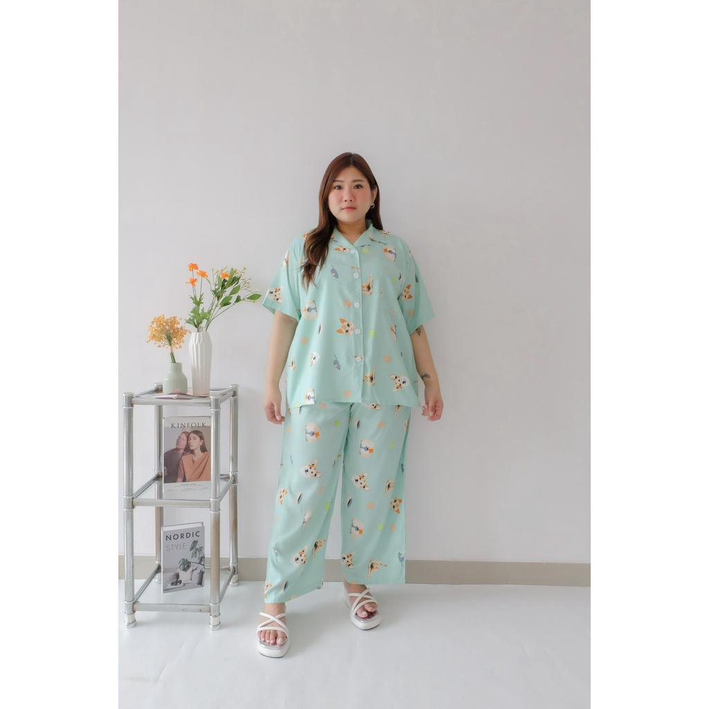 BIGWELL SCARLET LD 120 MOTIF - SETELAN WANITA - BAJU TIDUR WANITA