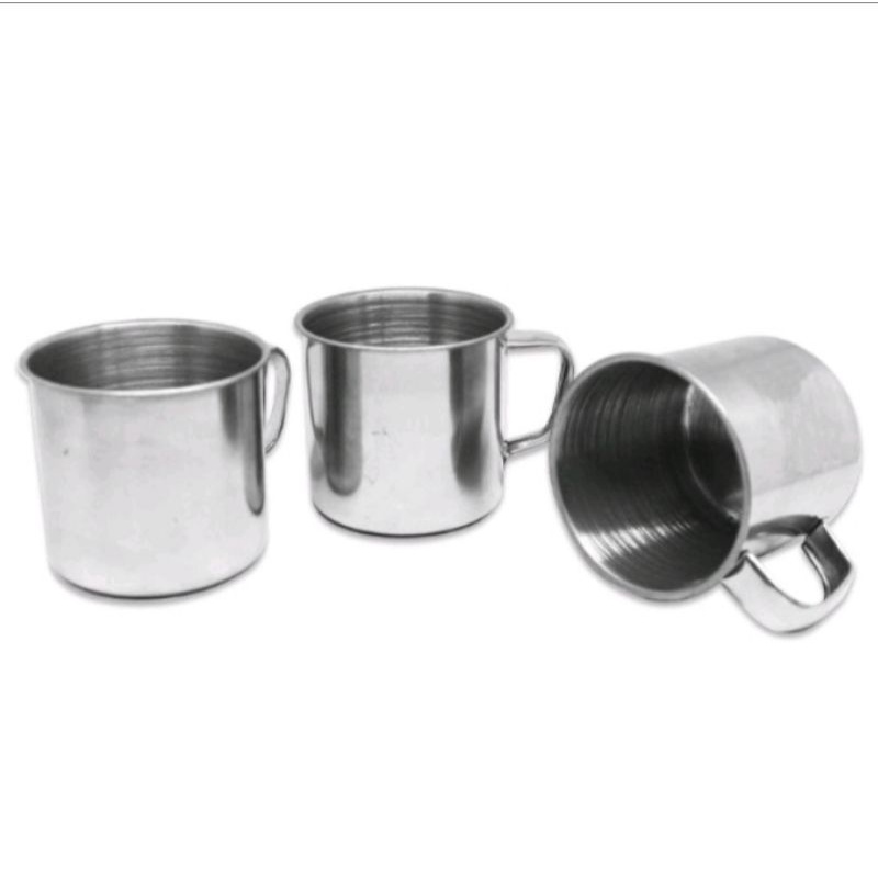 mug stainless steel/cangkir stainless/gelas stainless