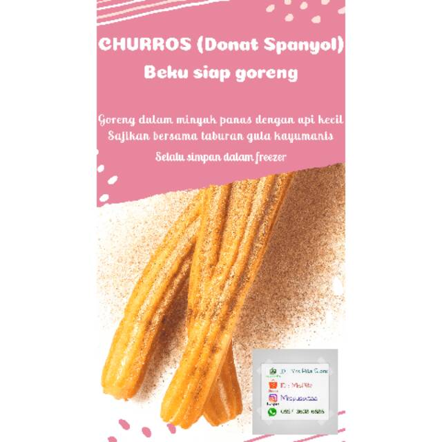 

Churros Siap Goreng Enak Harum