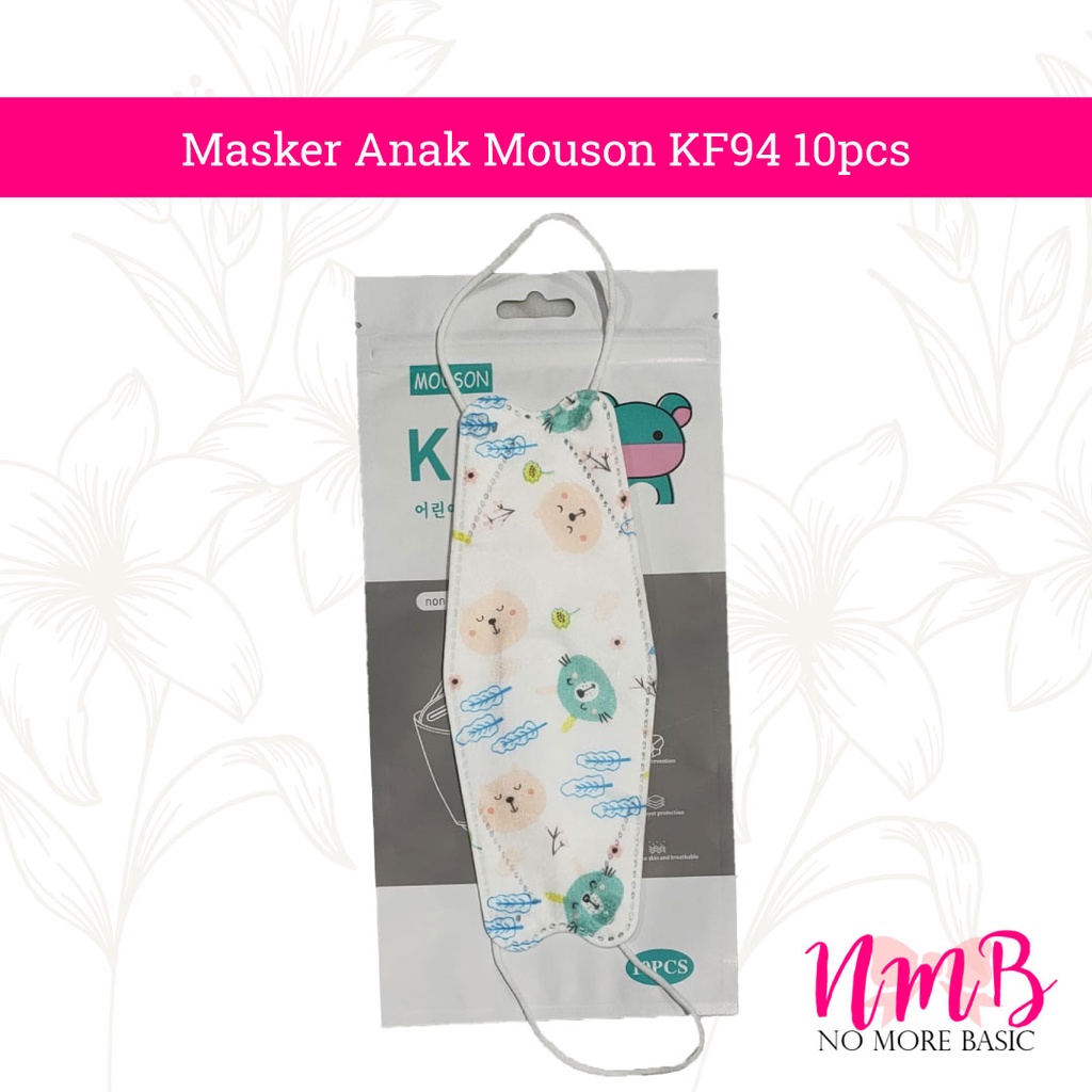 Masker Anak KF94 Masker Mouson KF94 Kids isi 10pc Masker Karakter