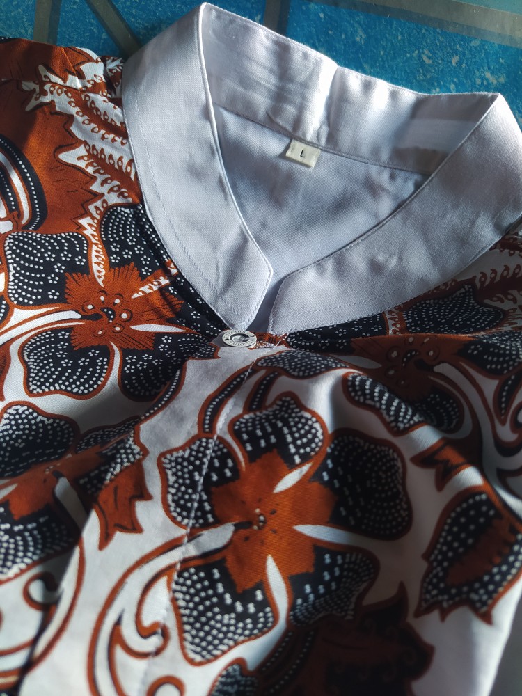 Batik Solo Modern Set Sarung Celana Dan Koko Kembang Gunungan